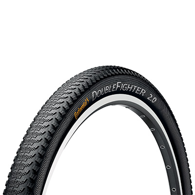PNEU VTT 29 X 2.00 CONTINENTAL DOUBLE FIGHTER NOIR TR (50-622) PNEU VTT 29 X 2.00 CONTINENTAL DOUBLE FIGHTER NOIR TR (50-622)