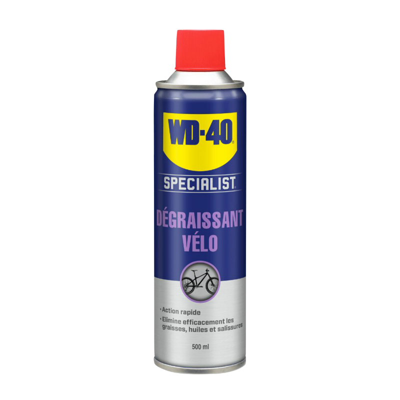 DEGRAISSANT VELO WD-40 SPECIALIST (AEROSOL 500 ML) DEGRAISSANT VELO WD-40 SPECIALIST (AEROSOL 500 ML)