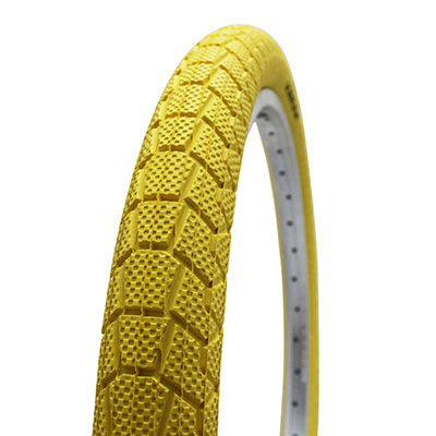 PNEU BMX 20 X 1.95 KENDA SLICK JAUNE TR (50-406) PNEU BMX 20 X 1.95 KENDA SLICK JAUNE TR (50-406)