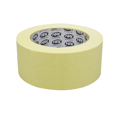 RUBAN DE MASQUAGE-PROTECTION HPX 110°C BLANC-CREME 50MM X 50M RUBAN DE MASQUAGE-PROTECTION HPX 110°C BLANC-CREME 50MM X 50M