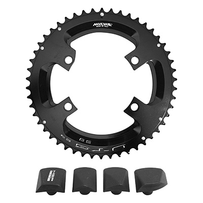 PLATEAU ROUTE 4BRA D.110 POUR SHIMANO ULTEGRA R8000 - R8050 MICHE 50DTS EXTERIEUR NOIR 11V. PLATEAU ROUTE 4BRA D.110 POUR SHIMANO ULTEGRA R8000 - R8050 MICHE 50DTS EXTERIEUR NOIR 11V.