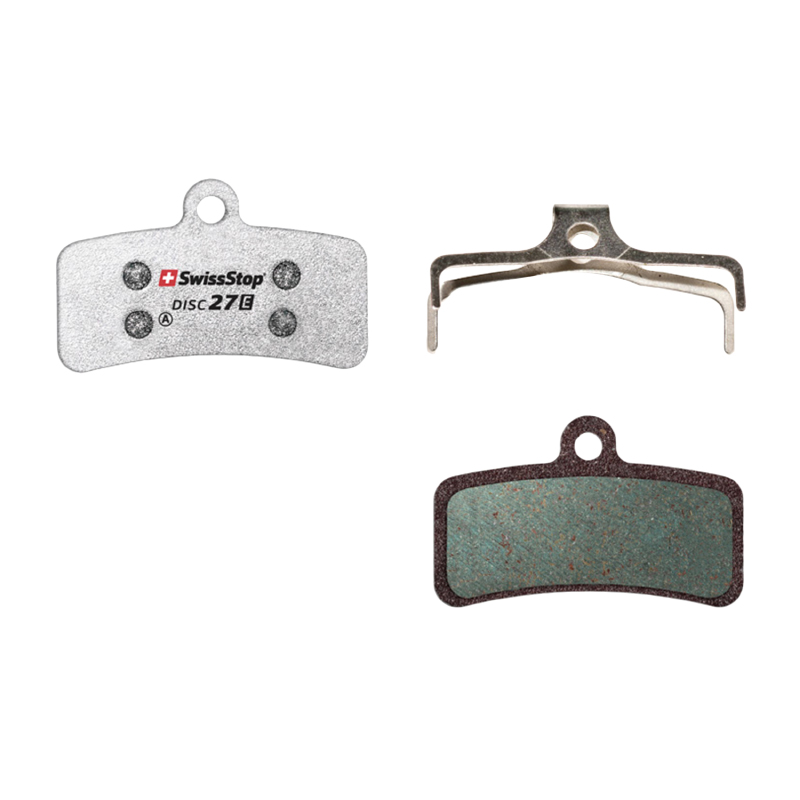PLAQUETTE DE FREIN VTT SHIMANO XTR M9120 XT M8120-M8020 SLX M7120 SAINT M820-M640-810, TRP, TEKTRO (SWISSSTOP ORGANIC - DISC 27E)(PAIRE SUR CARTE) - COMPATIBLE VAE ET MOTO ELECTRIQUE SUR-RON PLAQUETTE DE FREIN VTT SHIMANO XTR M9120 XT M8120-M8020 SLX M7120 SAINT M820-M640-810, TRP, TEKTRO (SWISSSTOP ORGANIC - DISC 27E)(PAIRE SUR CARTE) - COMPATIBLE VAE ET MOTO ELECTRIQUE SUR-RON