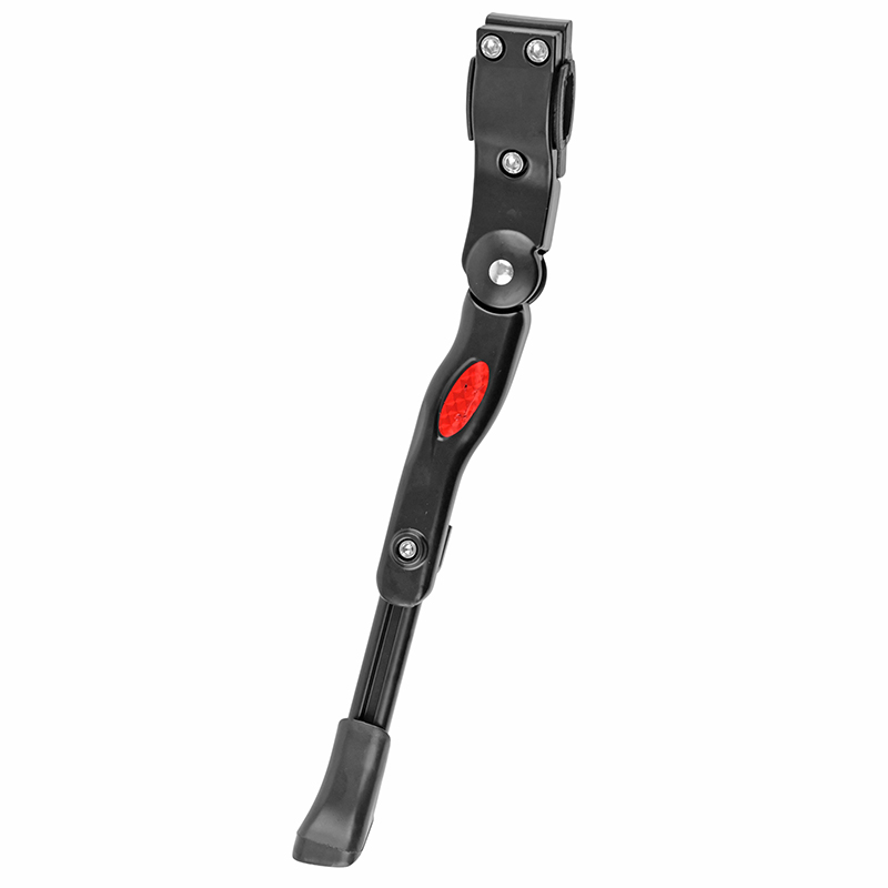 BEQUILLE VELO LATERALE ARRIERE NEWTON 24-28'' REGLABLE FIXATION BASE PAR COLLIER