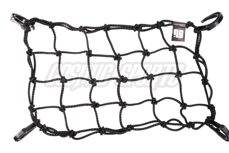 NG SPORTS CARGO WEB, 380X250MM, REFLECTIVE, BLACK/GREY