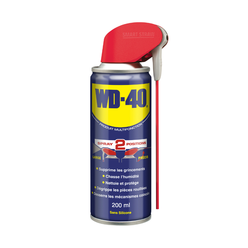 LUBRIFIANT WD-40 MULTIFONCTION DOUBLE POSITION (AEROSOL 200 ML) LUBRIFIANT WD-40 MULTIFONCTION DOUBLE POSITION (AEROSOL 200 ML)