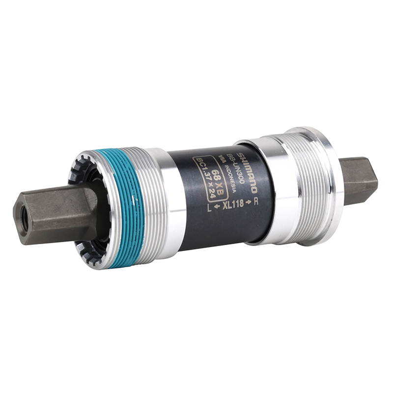 BOITIER PEDALIER SHIMANO CARRE UN300 118MM (BOITE DE 68) FILETAGE ANGLAIS - BSC - 1,37X24 (MONTAGE ATELIER) BOITIER PEDALIER SHIMANO CARRE UN300 118MM (BOITE DE 68) FILETAGE ANGLAIS - BSC - 1,37X24 (MONTAGE ATELIER)