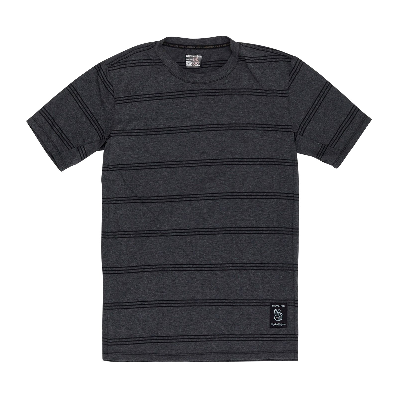 TROY LEE DESIGNS SKYLINE SS RIDE TEE, WASHED OUT, DARK CLOUD, XXL, XXL