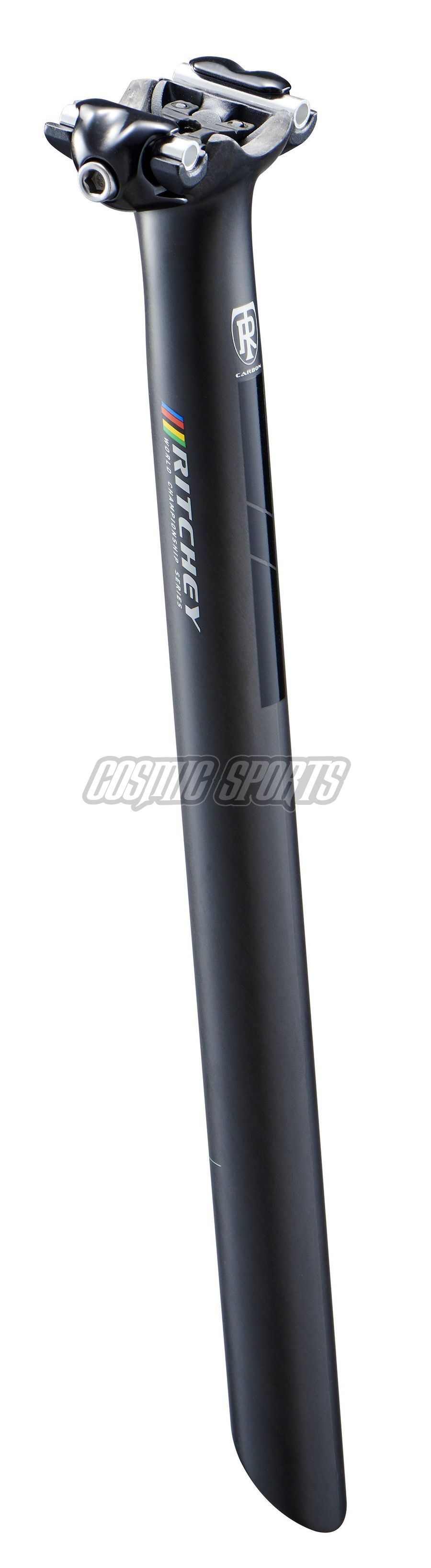 RITCHEY WCS 1-BOLT SEATPOST, 0MM, 27.2X350MM, 7X7MM RAILS, BLATTE