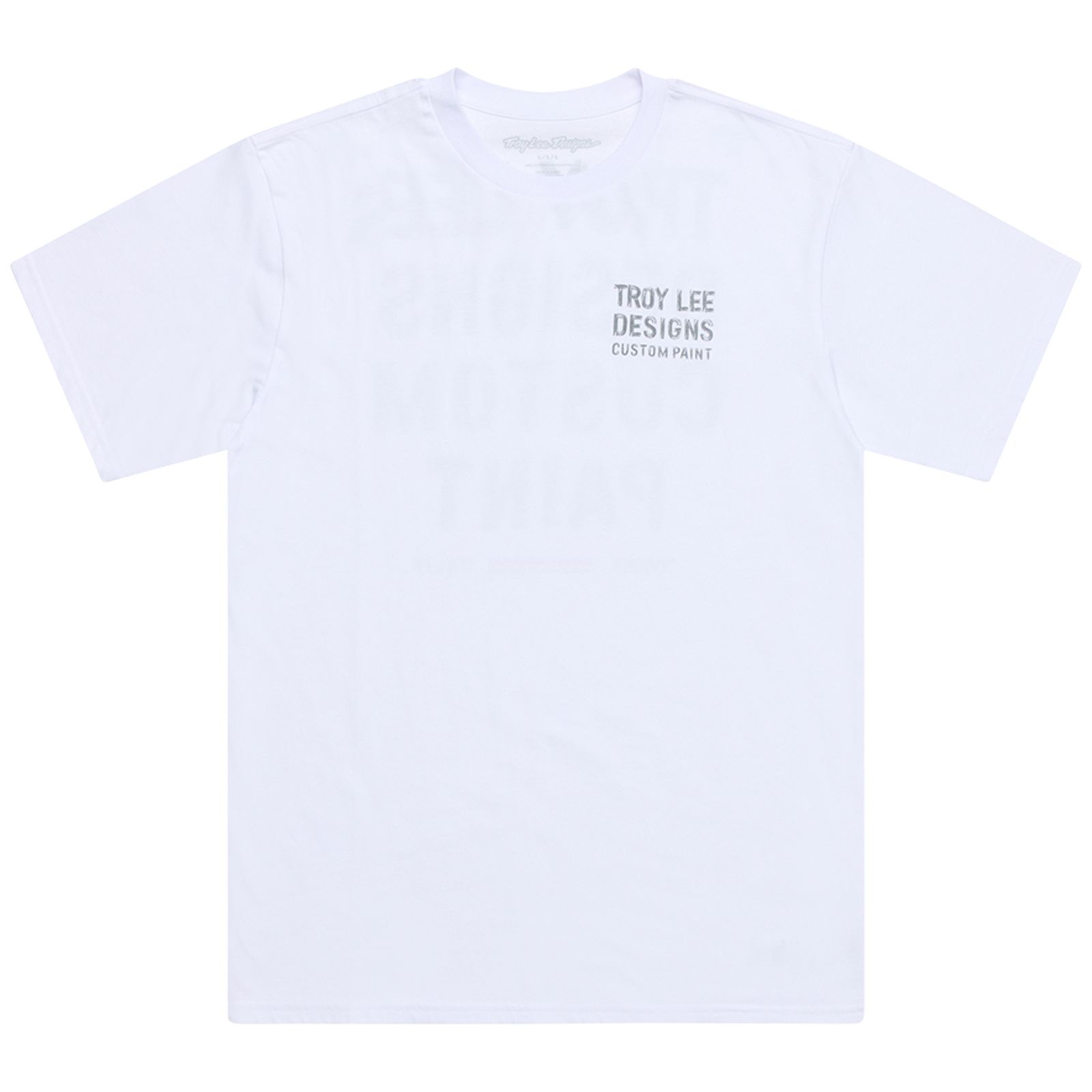 TROY LEE DESIGNS T-SHIRT, PAINT SHOP, WHITE, M, M