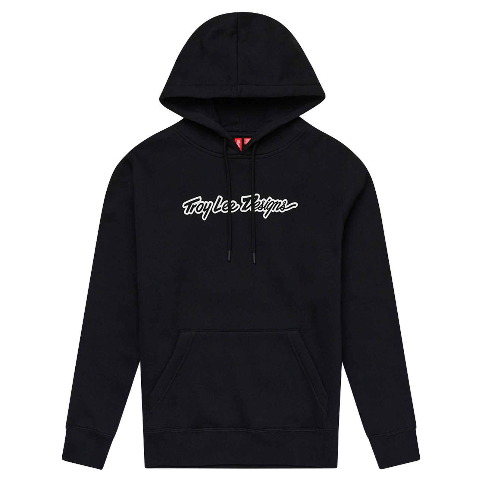 TROY LEE DESIGNS PULLOVER HOODIE, SIGNATURE, BLACK, YOUTH S, S, YOUTH