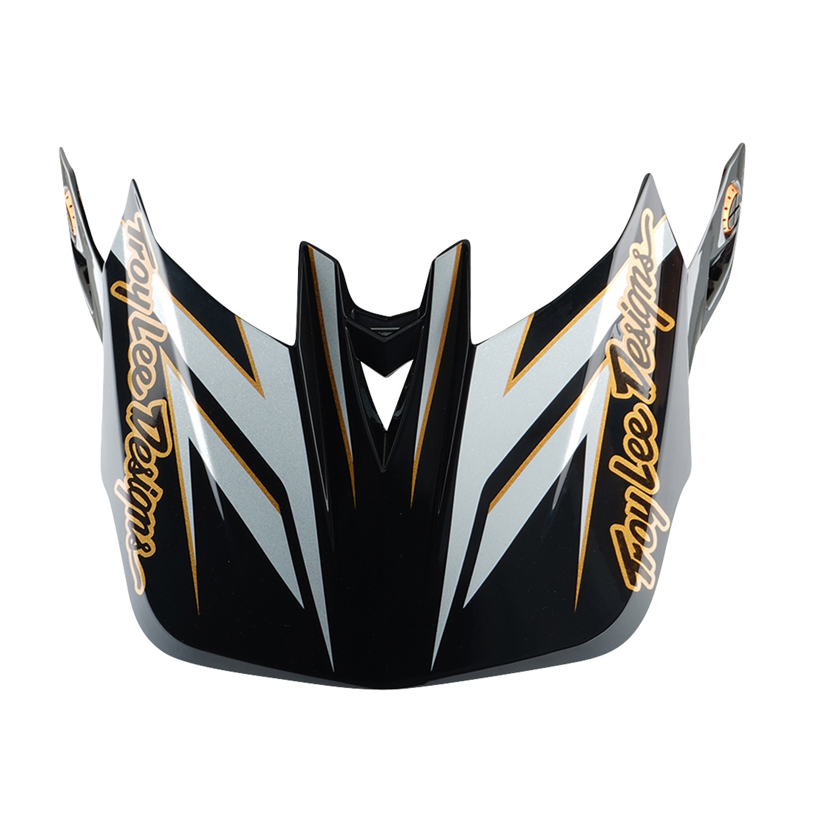TROY LEE DESIGNS D4 COMPOSITE HELMET VISOR, GHOSTWING, WHITE, ONE SIZE