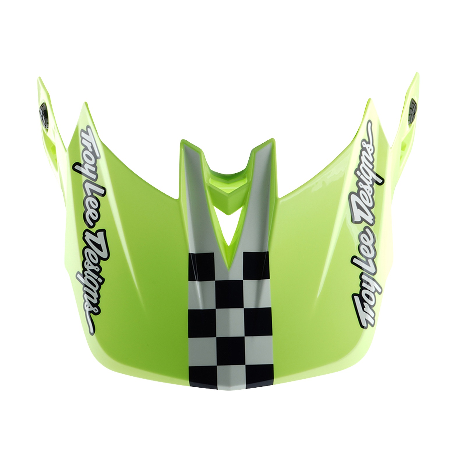 TROY LEE DESIGNS D4 POLYACRYLITE HELMET VISOR, FIFTY-50, NAVY/GLO YELLOW, ONE SIZE