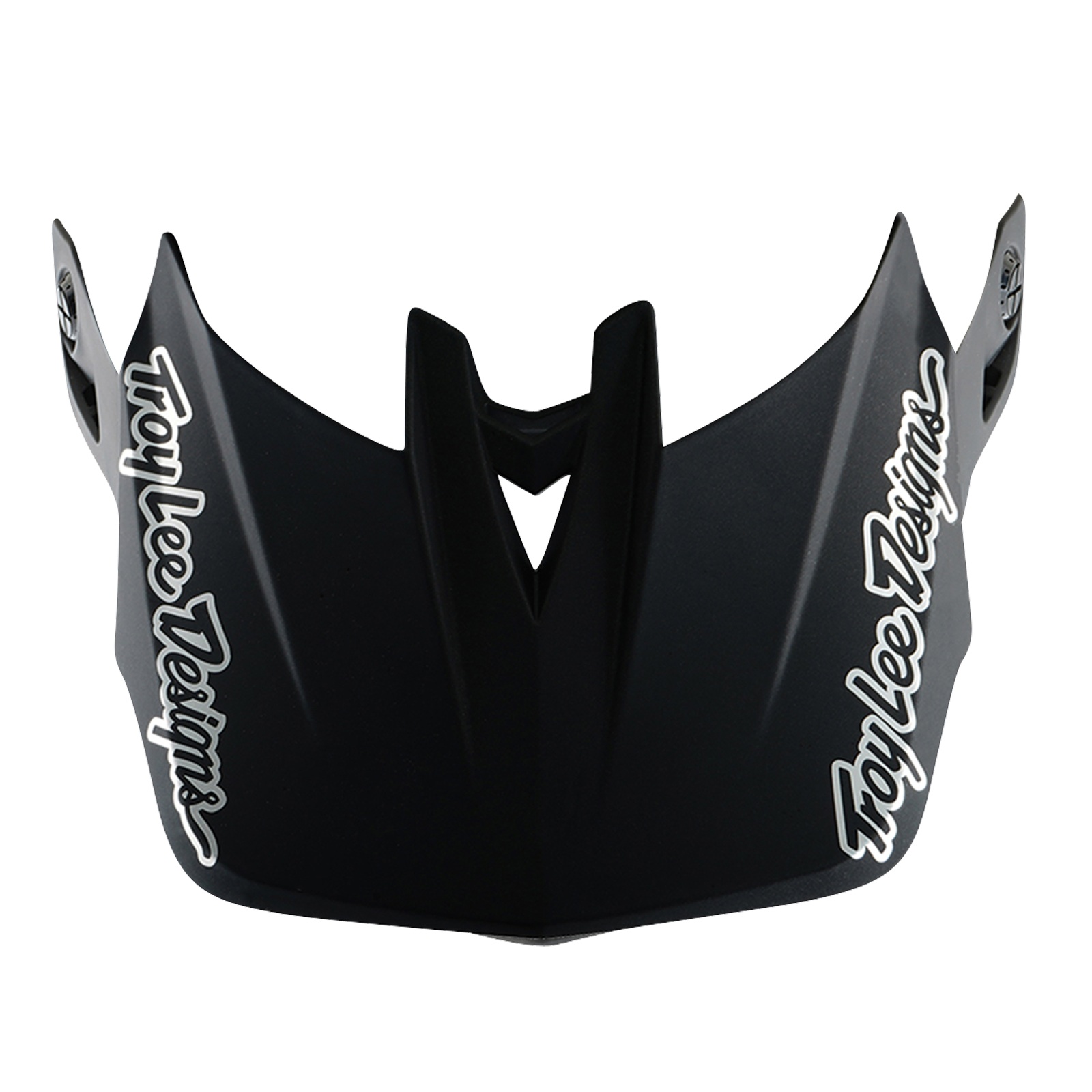 TROY LEE DESIGNS D4 CARBON HELMET VISOR, STEALTH, BLACK, ONE SIZE