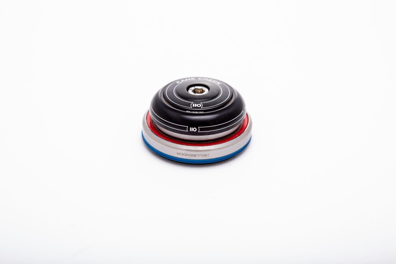 CANE CREEK 110 TAPERED HEADSET, 1 1/8"-1.5", IS42/28.6/H9 | IS52/40, SHORT, BLACK