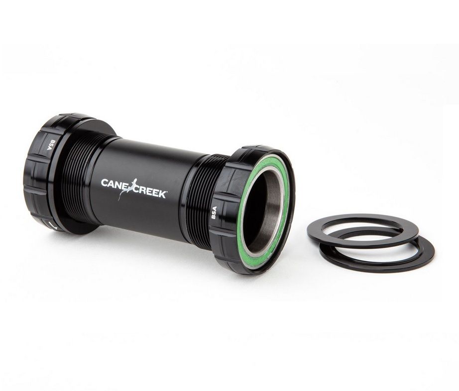CANE CREEK HELLBENDER 70 BSA30 BOTTOM BRACKETS, STAINLESS STEEL, THREAD FIT, 30MM, 68/73MM, BLACK CANE CREEK HELLBENDER 70 BSA30 BOTTOM BRACKETS, STAINLESS STEEL, THREAD FIT, 30MM, 68/73MM, BLACK