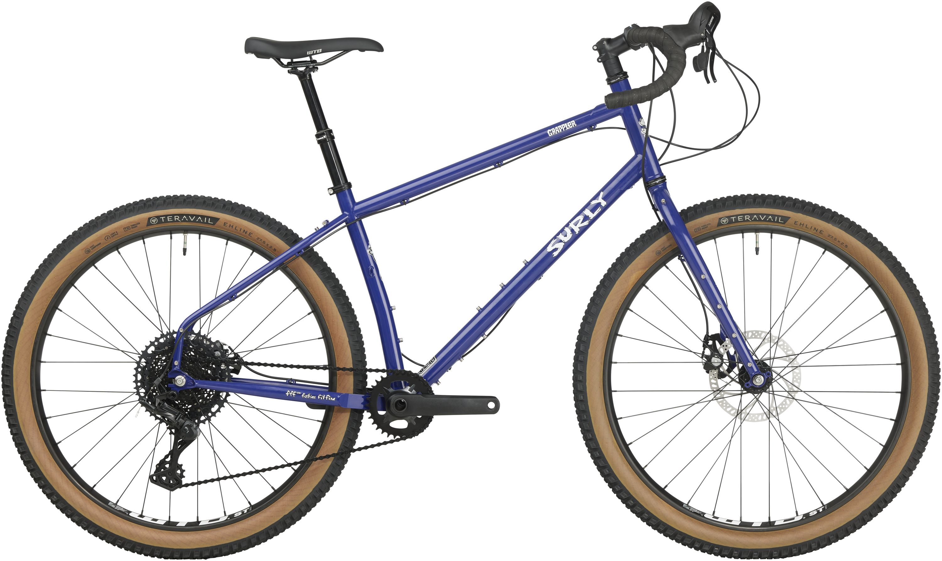 SURLY GRAPPLER MTB BIKE, 27.5", SUBTERRANEAN HOMESICK BLUE, XL