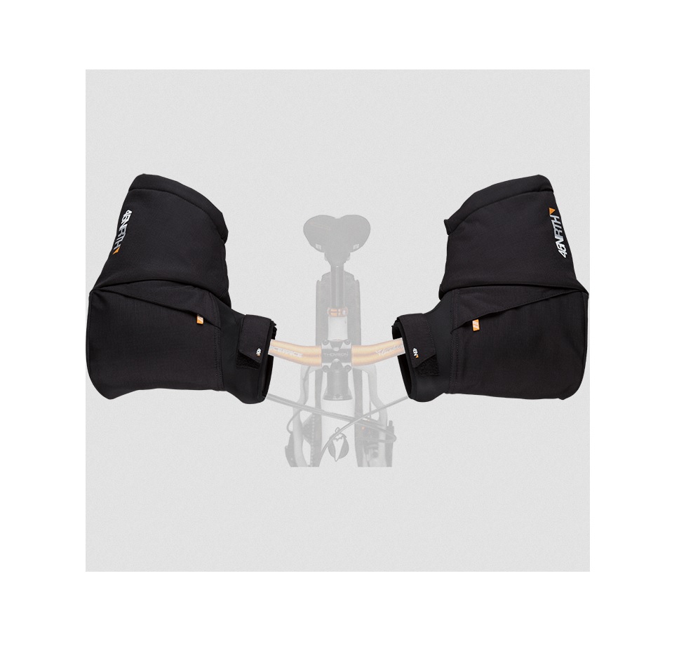 45NRTH DRAUGENKLAW POGIES, BLACK, ONE SIZE