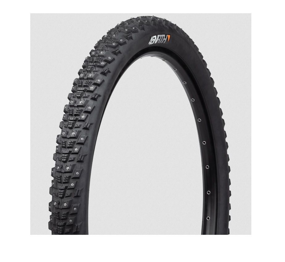 45NRTH KAHVA FOLDING TIRE, 29X2.25", 57-622, 252 CONCAVE CARBID STUDS, 60TPI, TUBELESS READY