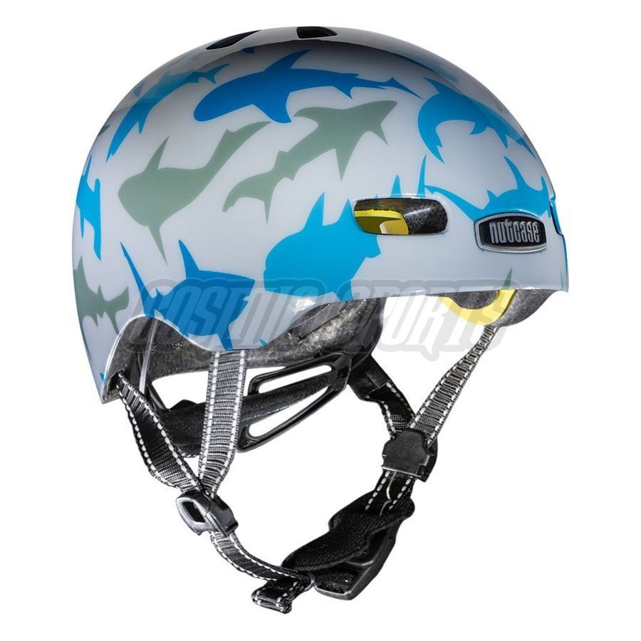 NUTCASE BABY NUTTY MIPS HELMET, GLOSS, BABY SHARK, XXS | 48-52CM, XXS NUTCASE BABY NUTTY MIPS HELMET, GLOSS, BABY SHARK, XXS | 48-52CM, XXS