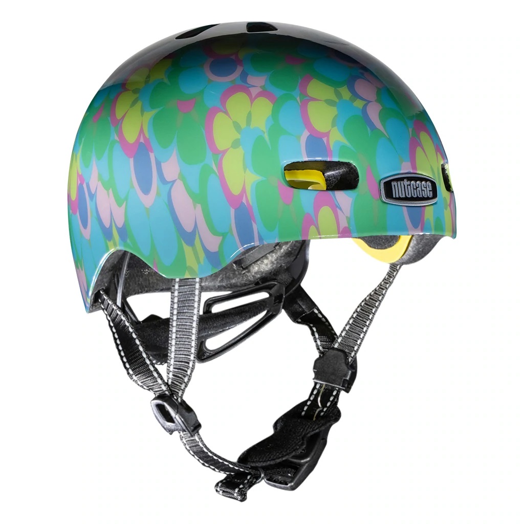 NUTCASE BABY NUTTY MIPS HELMET, GLOSS, PETAL TO METAL, XXS | 48-52CM, XXS