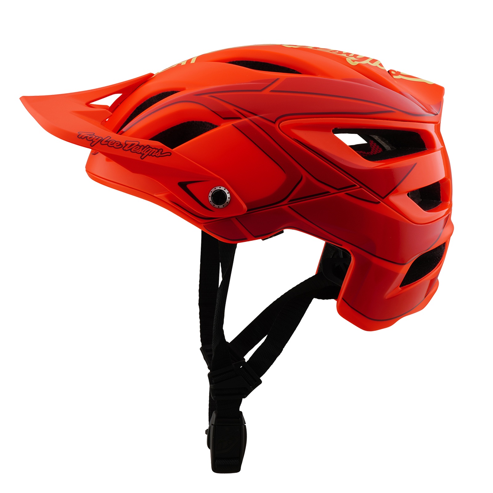TROY LEE DESIGNS A3 MIPS HELMET, GHOSTWING, RED, XS/S | 53-56CM, S, XS