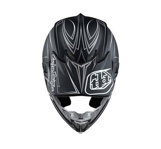 TROY LEE DESIGNS SE4 VISOR (CF), PINSTRIPE, BLACK, ONE SIZE