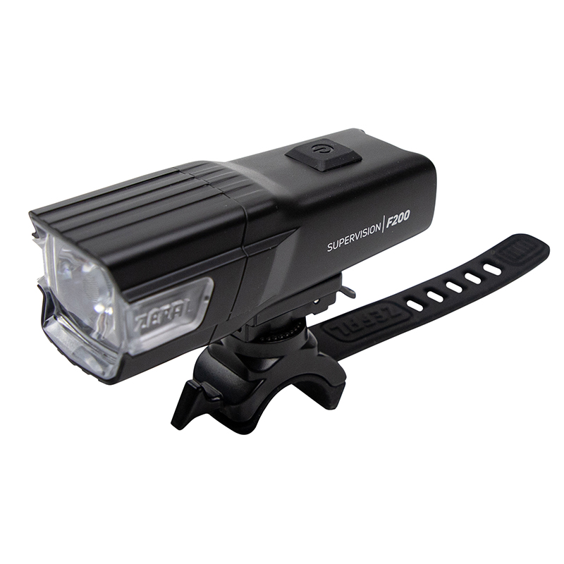 ECLAIRAGE VELO USB AVANT SUR CINTRE ZEFAL SUPERVISION F200 LUMENS NOIR ECLAIRAGE VELO USB AVANT SUR CINTRE ZEFAL SUPERVISION F200 LUMENS NOIR