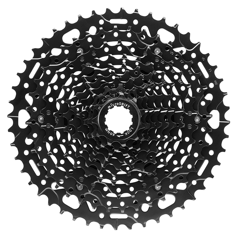 CASSETTE 10V. MICROSHIFT ADVENT X 11-48 VTT-GRAVEL (VENDU A L UNITE) (11-13-15-18-21-24-28-34-40-48) COMPATIBLE ADVENT X (NON COMPATIBLE SHIMANO)