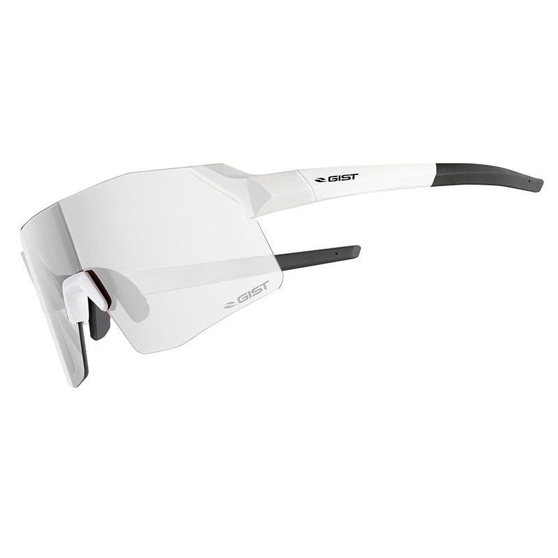 LUNETTES VELO ADULTE GIST ROCKET MONTURE BLANC MAT VERRES PHOTOCHROMIC (VERRES QUI S'ADAPTENT AUTOMATIQUEMENT A LA LUMINOSITE) (VERRE CAT 1-3) LUNETTES VELO ADULTE GIST ROCKET MONTURE BLANC MAT VERRES PHOTOCHROMIC (VERRES QUI S'ADAPTENT AUTOMATIQUEMENT A LA LUMINOSITE) (VERRE CAT 1-3)