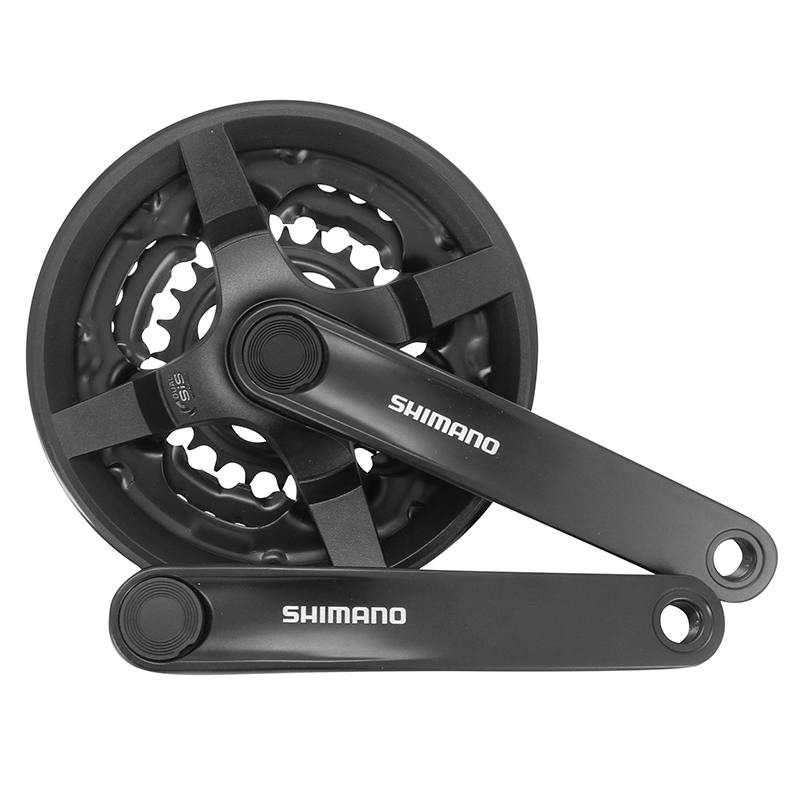 PEDALIER VTT SHIMANO 6-7-8V. TY301 NOIR 175MM 42-34-24 (BOITIER 123MM) PEDALIER VTT SHIMANO 6-7-8V. TY301 NOIR 175MM 42-34-24 (BOITIER 123MM)