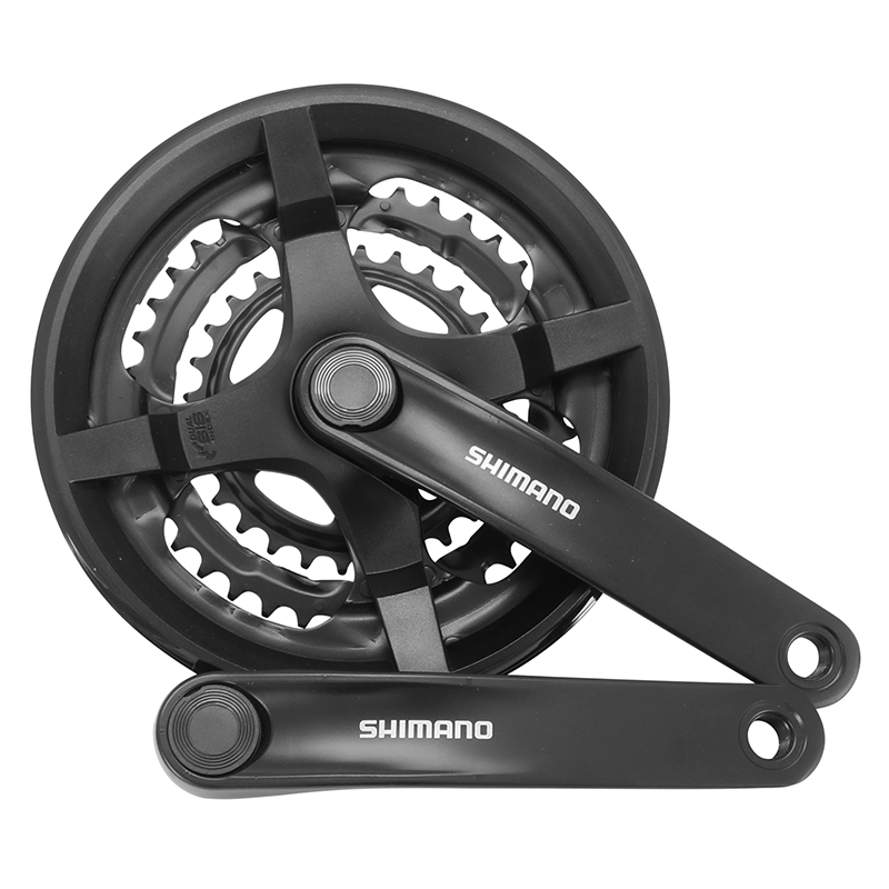 PEDALIER VTT SHIMANO 6-7-8V. TY301 NOIR 170MM 48-38-28 (BOITIER 123MM) PEDALIER VTT SHIMANO 6-7-8V. TY301 NOIR 170MM 48-38-28 (BOITIER 123MM)