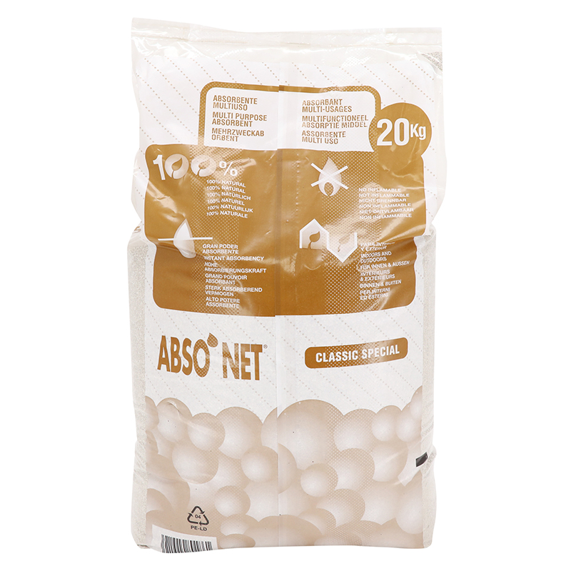 ABSORBANT POUR HUILE, PRODUIT CHIMIQUE, EAU (20KG DE GRANULES) 100% NATUREL -SELECTION P2R- ABSORBANT POUR HUILE, PRODUIT CHIMIQUE, EAU (20KG DE GRANULES) 100% NATUREL -SELECTION P2R-