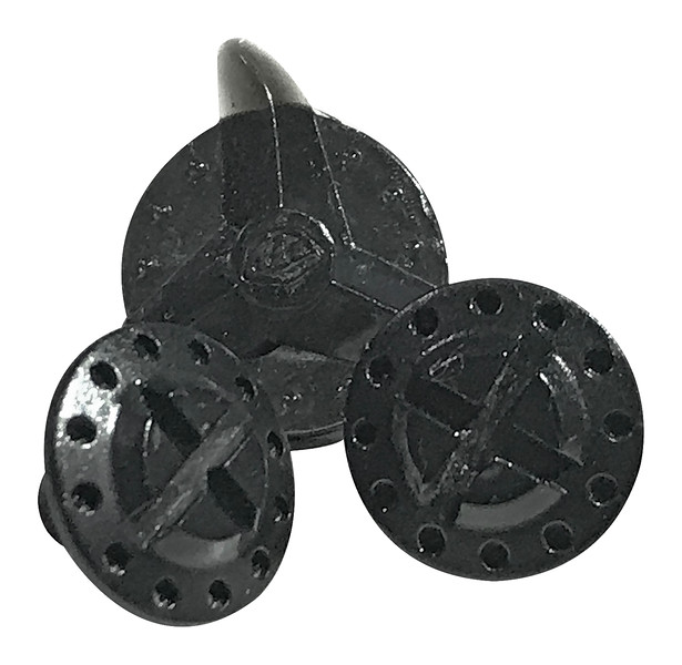 TROY LEE DESIGNS SE5 HELMETET VISOR SCREW KIT, PLASTIC, BLACK (3 PCS.), ONE SIZE