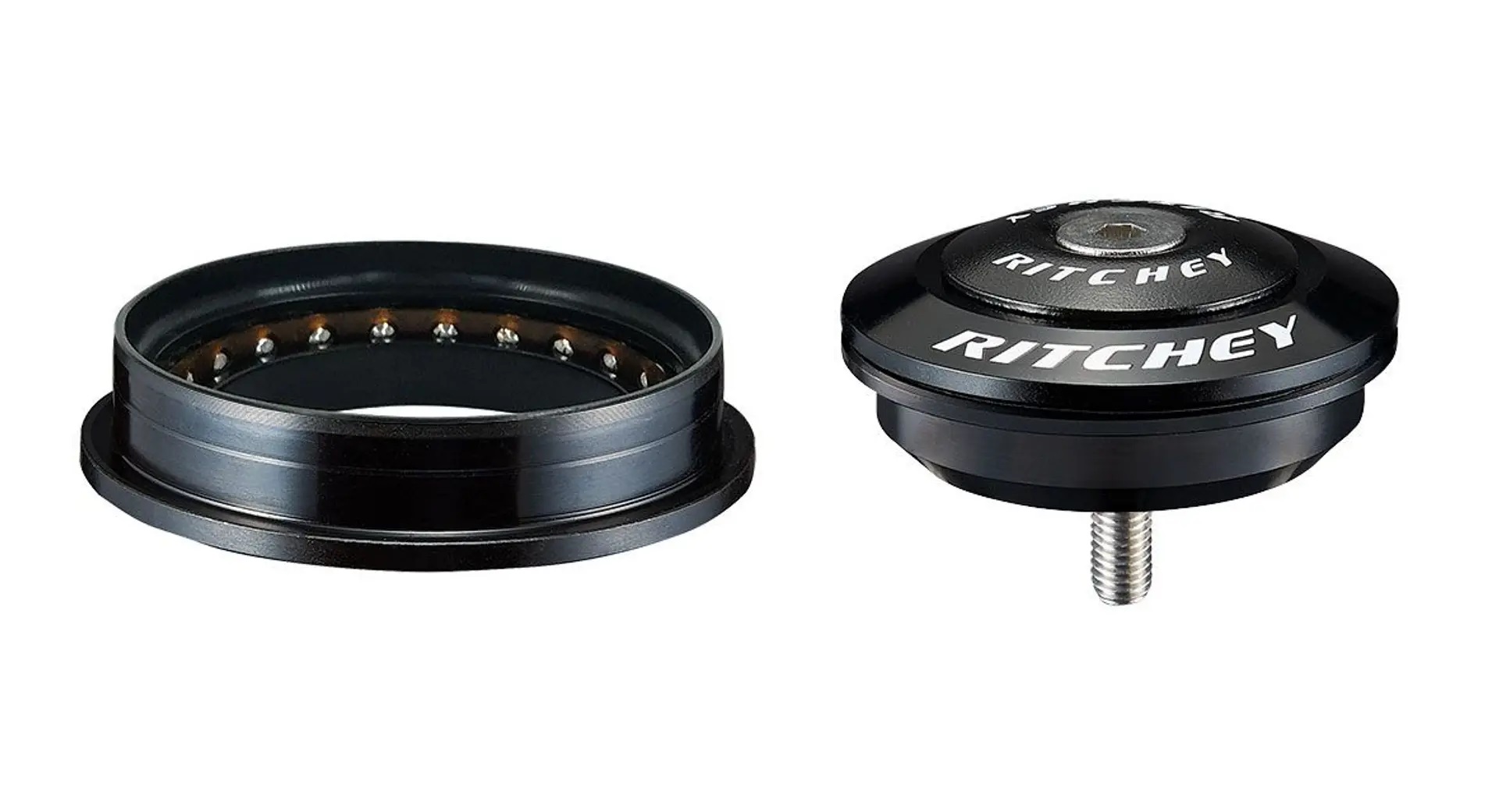 RITCHEY COMP TAPERED HEADSET ZS44/ZS55 1 1/8"/1.5", BLACK ZS44/28.6 | ZS55/40