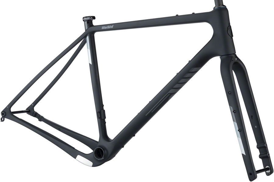 SALSA WARBIRD CARBON GRAVEL FRAMESET, 650B/700C, BLACK, 56CM