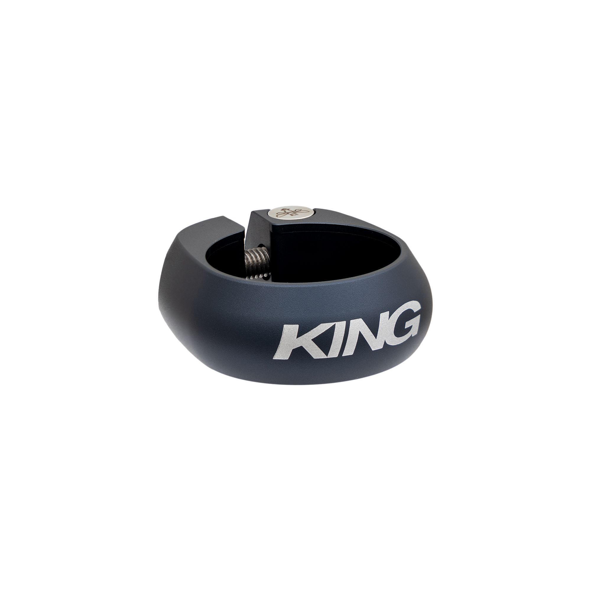 CHRIS KING SEATPOST COLLAR, 30.0MM, MIDNIGHT