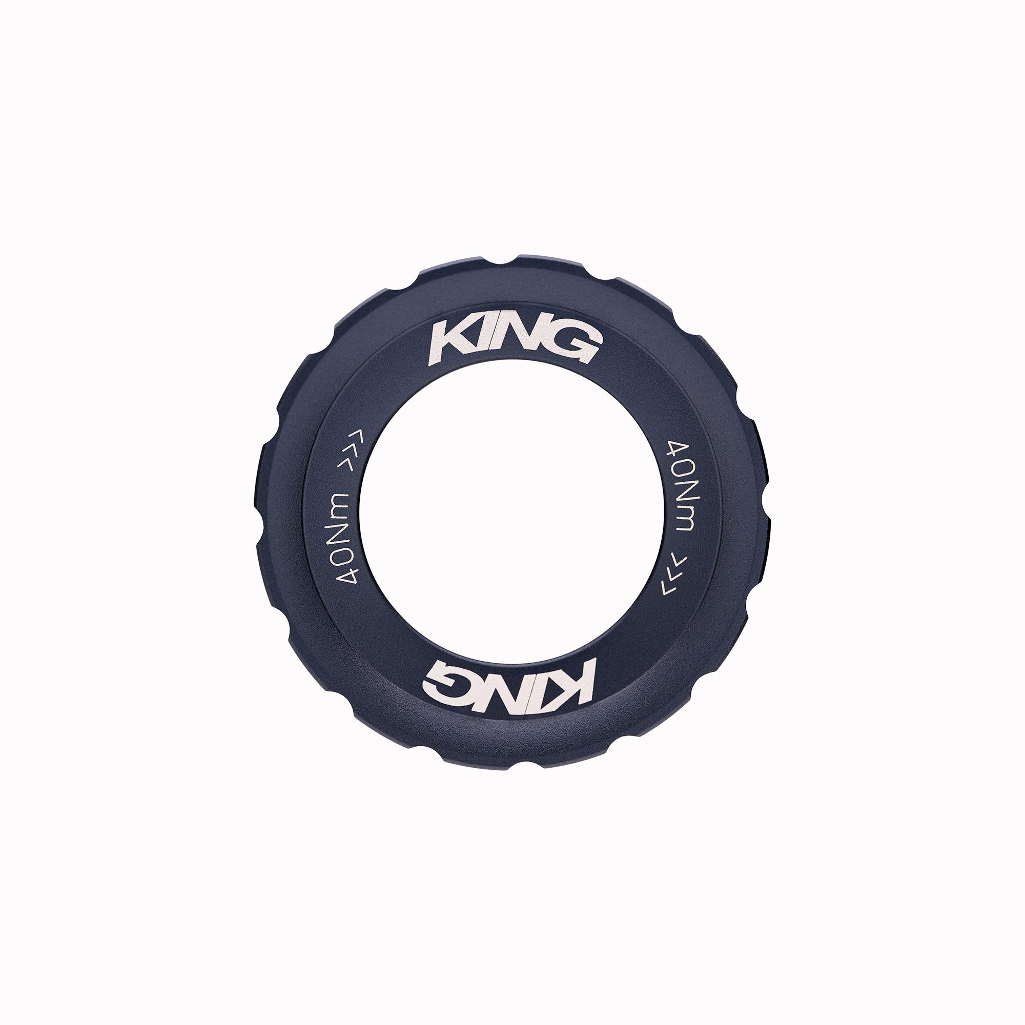 CHRIS KING CENTERLOCK LOCKRING, EXTERNAL SPLINE, MIDNIGHT