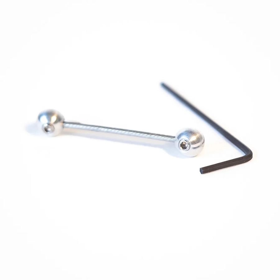 PAUL COMPONENT X FORAGER CYCLES CABLE CHERRIES CABLE TIPS, 2 PCS., SILVER PAUL COMPONENT X FORAGER CYCLES CABLE CHERRIES CABLE TIPS, 2 PCS., SILVER