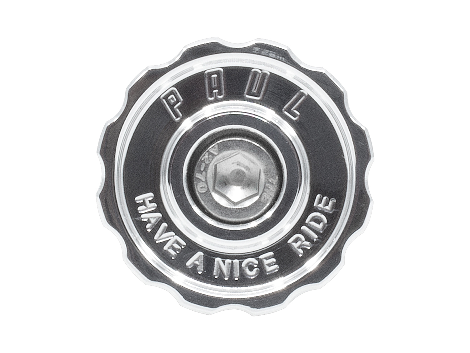 PAUL COMPONENT KLAMPER STEM CAP, 1 1/8", POLISHED