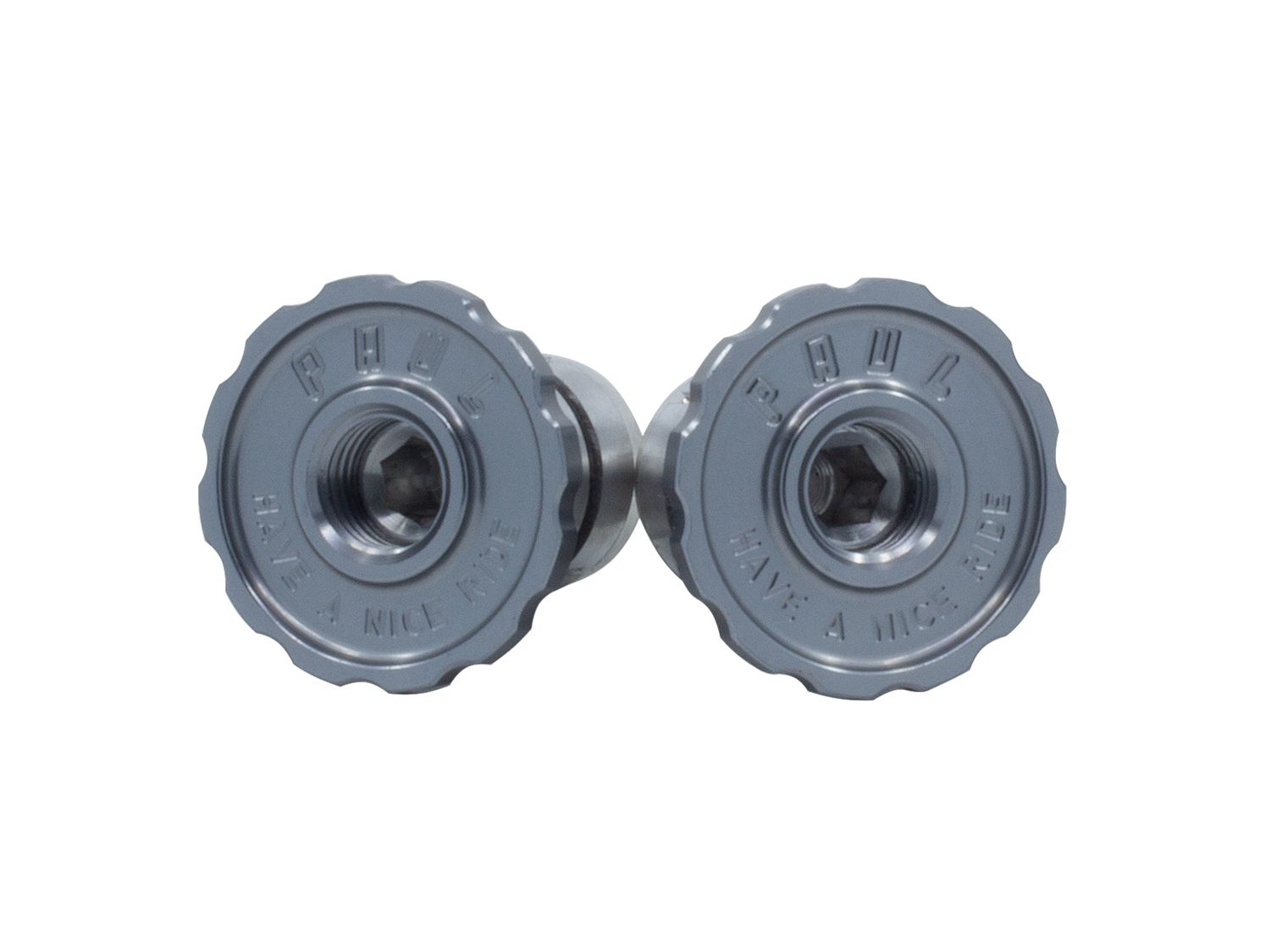 PAUL COMPONENT BËP BAR END PLUGS, PEWTER PAUL COMPONENT BËP BAR END PLUGS, PEWTER