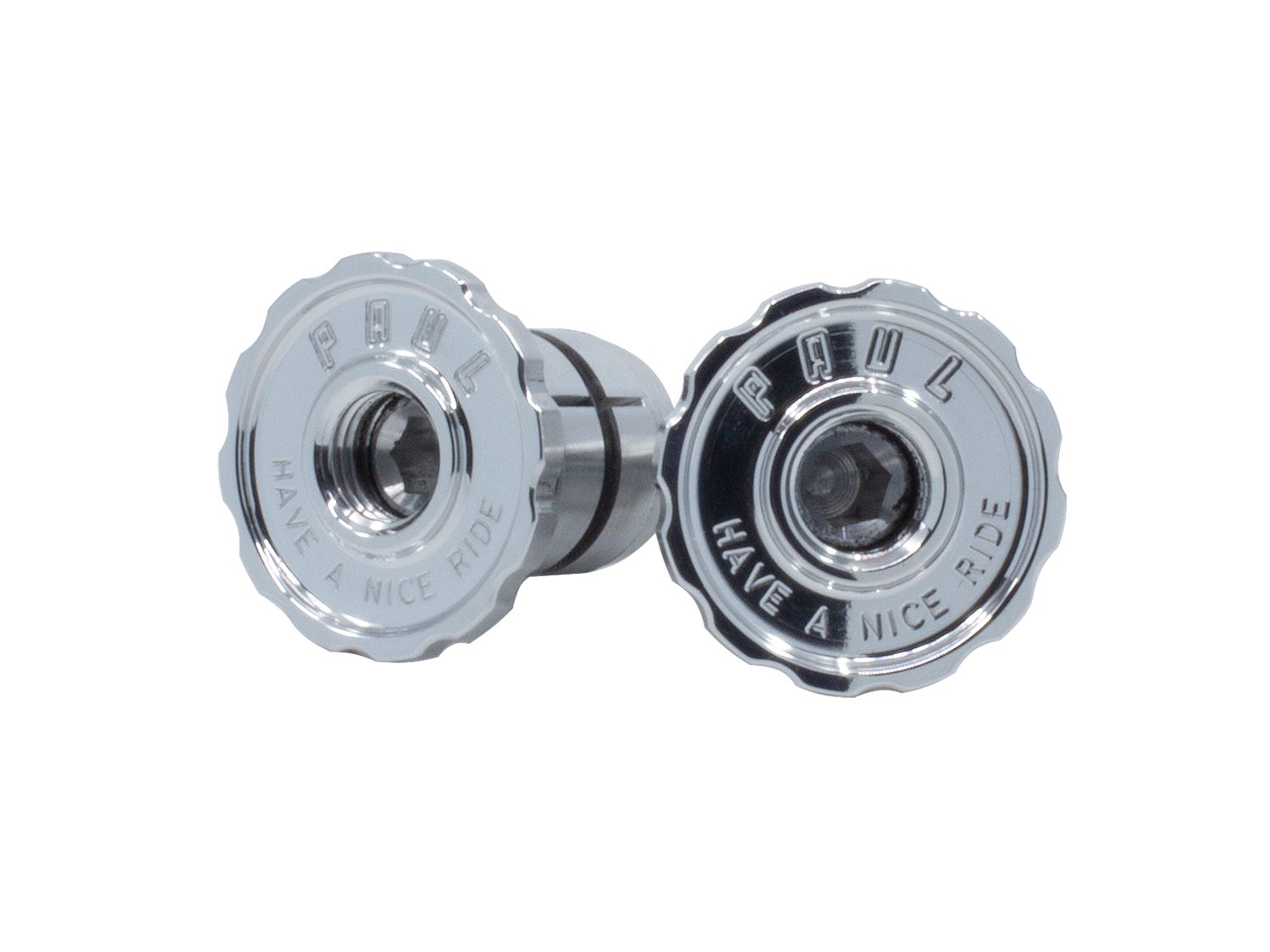 PAUL COMPONENT BËP BAR END PLUGS, POLISHED
