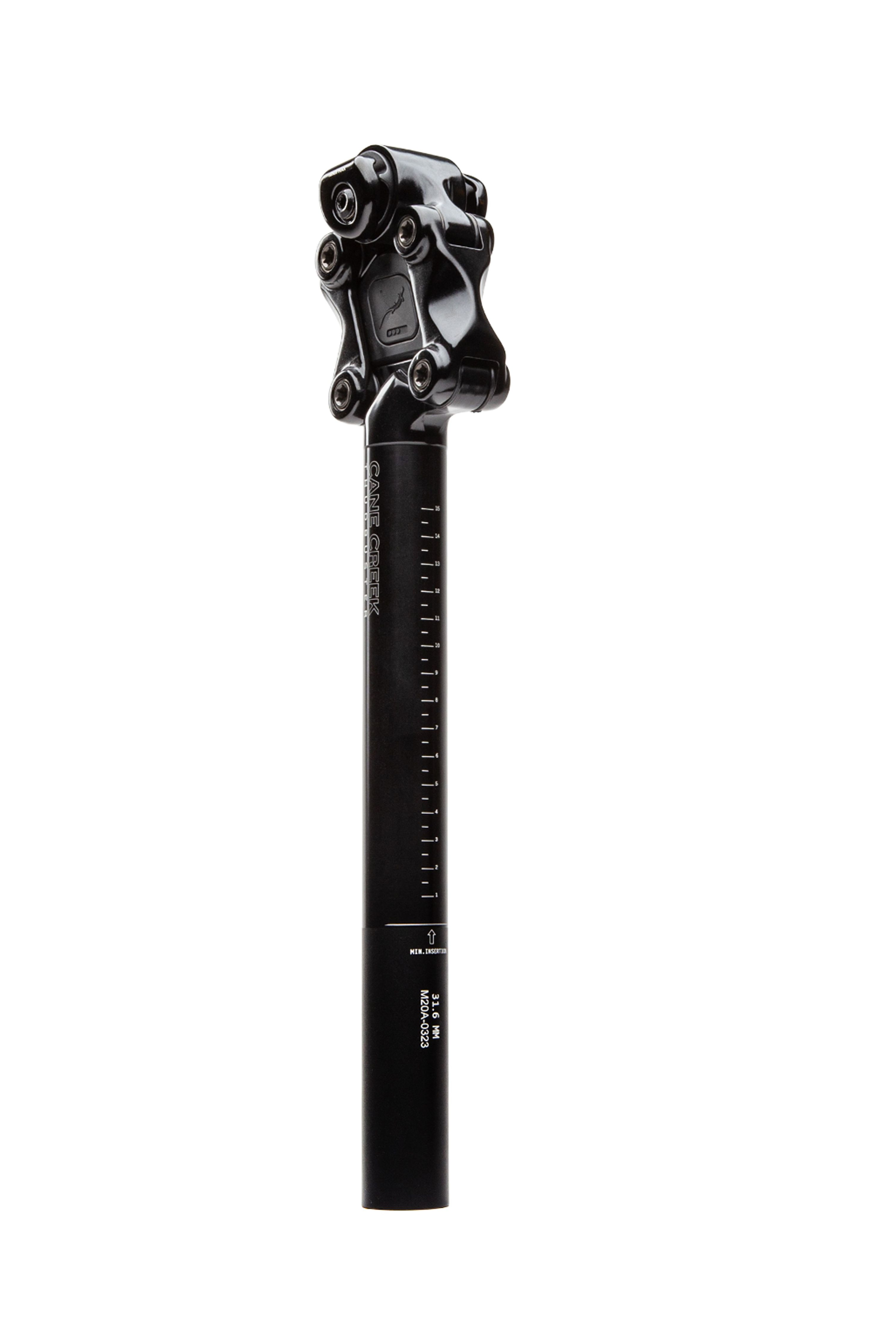 CANE CREEK THUDBUSTER G4 ST SEATPOST, 31.6MM, 375MM, 0MM, 50MM, BLACK CANE CREEK THUDBUSTER G4 ST SEATPOST, 31.6MM, 375MM, 0MM, 50MM, BLACK