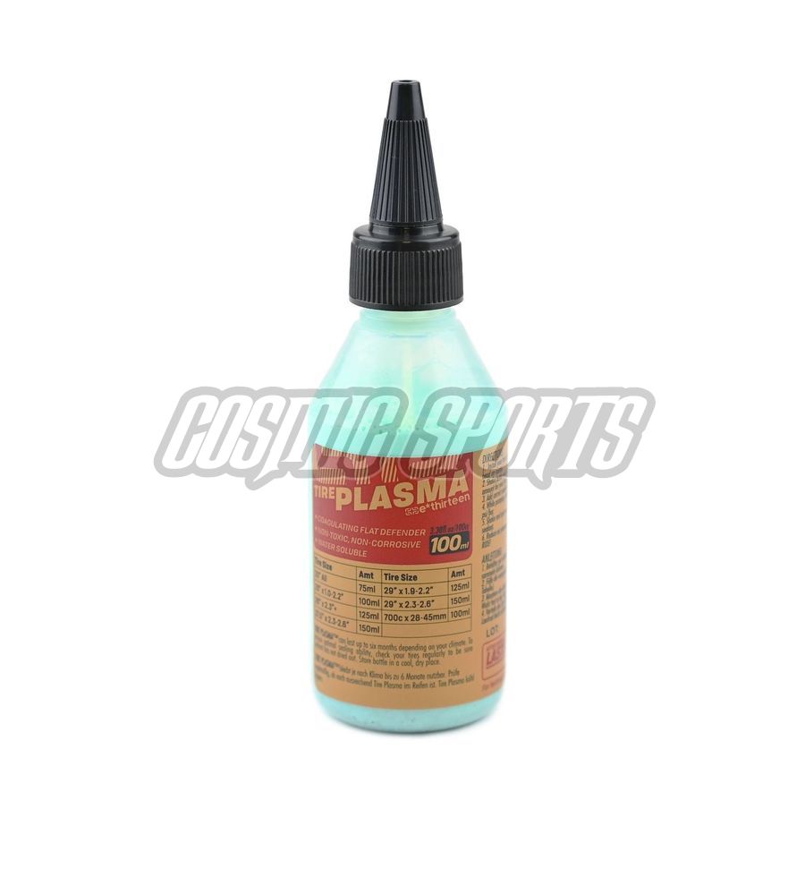 E*THIRTEEN TIRE PLASMA SEALING LIQUID, POP DISPLAY 10X100ML BOTTLE, 10X100ML