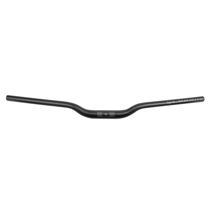 CINTRE VTT DEMI RELEVE ERGOTEC HANDLEBAR ERGO M ALU NOIR DIAM 31,8MM L 640MM RELEVE 30MM (HOMOLOGUE NIVEAU 5) CINTRE VTT DEMI RELEVE ERGOTEC HANDLEBAR ERGO M ALU NOIR DIAM 31,8MM L 640MM RELEVE 30MM (HOMOLOGUE NIVEAU 5)