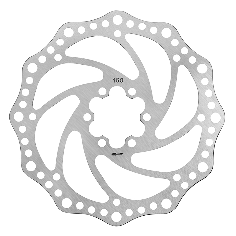 DISQUE DE FREIN VTT 6 TROUS 160MM -NEWTON- DISQUE DE FREIN VTT 6 TROUS 160MM -NEWTON-