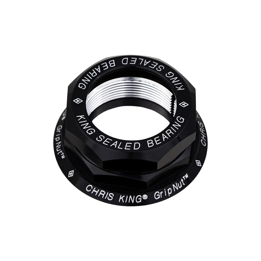 CHRIS KING GRIPNUT HEADSET CONVERSION KIT, SOTTO VOCE, 1", BLACK