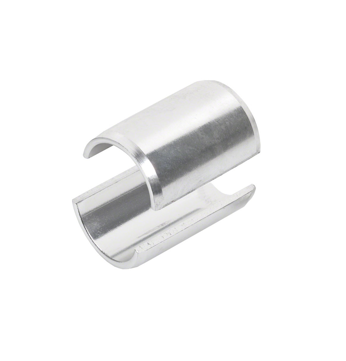 PROBLEM SOLVERS HANDLEBAR SHIM 25.4MM TO 26.0MM, 35MM LONG, SILVER