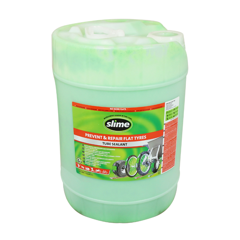 PREVENTIF ANTI-CREVAISON SLIME POUR CHAMBRE A AIR (BIDON 5 GALLON SOIT 19L) PREVENTIF ANTI-CREVAISON SLIME POUR CHAMBRE A AIR (BIDON 5 GALLON SOIT 19L)