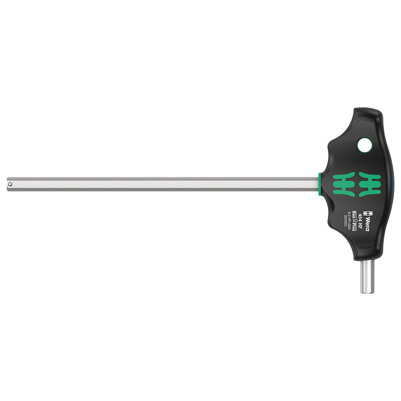 CLE ALLEN-6 PANS MANCHE EN T WERA 454 HEX PLUS 8X200MM NOIR-VERT (VENDU A L'UNITE) -MARQUE ALLEMANDE POUR LES ATELIERS- CLE ALLEN-6 PANS MANCHE EN T WERA 454 HEX PLUS 8X200MM NOIR-VERT (VENDU A L'UNITE) -MARQUE ALLEMANDE POUR LES ATELIERS-