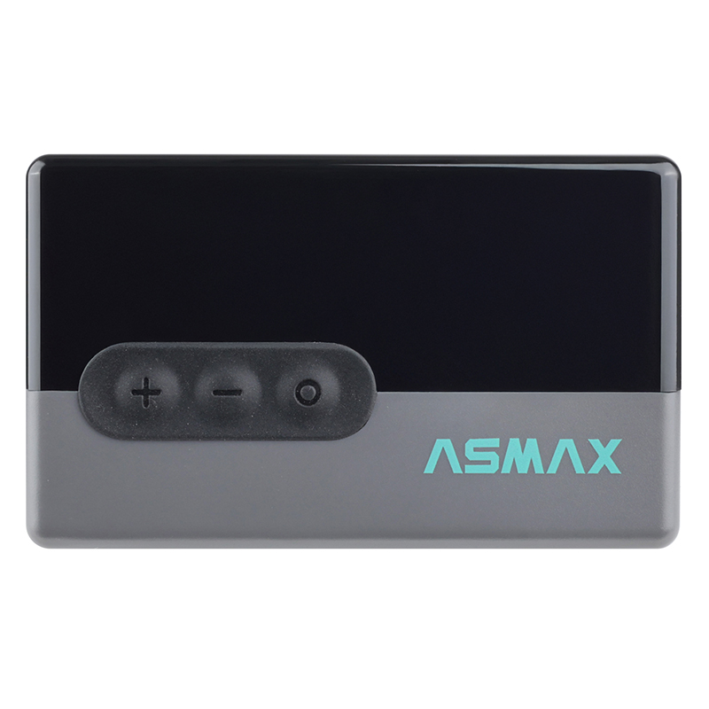 COMPRESSEUR-GONFLEUR-POMPE PORTABLE UNIVERSEL ASMAX T30 DIGITAL 120 PSI 8,3 BARS MAX (FONCTION ECLAIRAGE, DETECTION PRESSION PNEU, PRE REGLAGE DE LA PRESSION, ARRET AUTOMATIQUE)